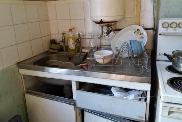 The state of some of the private rented houses as discovered by council inspectors.