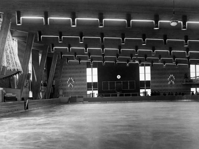 The new Silver Blades Ice Rink on Kirkstall Road.