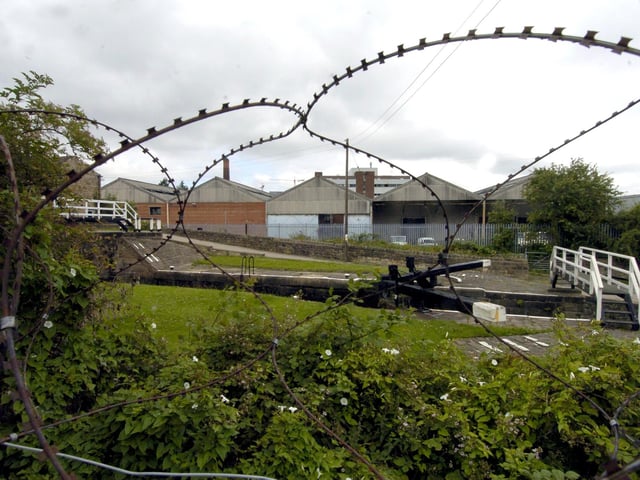 The Yorkshire Chemicals site on Kirkstall Road which was in the process of being demolished.