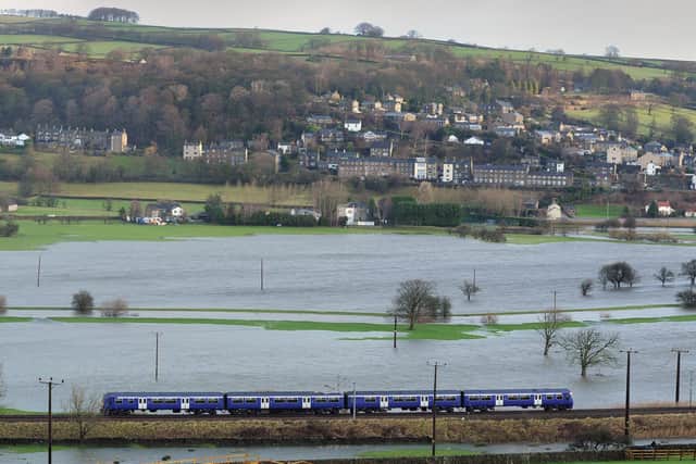 Flooding is affecting trains between Shipley and Leeds