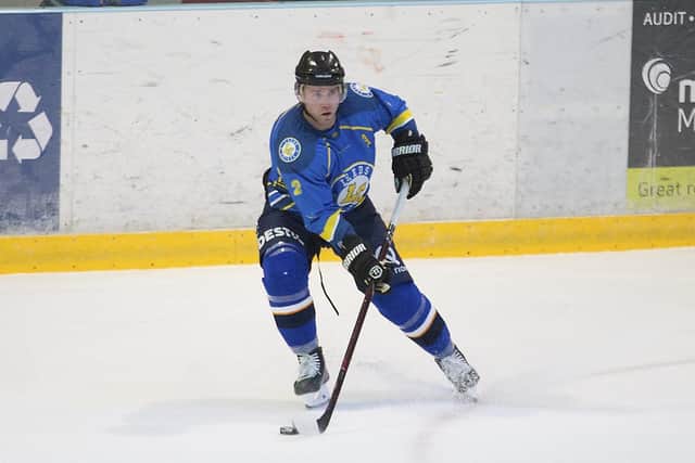 Leeds Chiefs' James Archer, in action against MK Lightning. Picture courtesy of Tony Sargent
