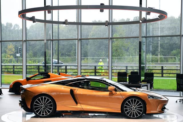 Is it first McLaren showroom in Yorkshire (Photo: Jonathan Gawthorpe).