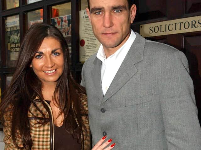 Vinnie Jones and his wife Tanya.
Photo: Myung Jung Kim/PA Wire.