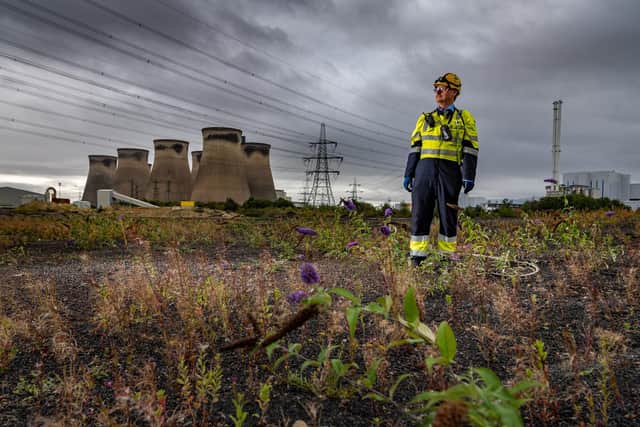 John Welburn, safety manager for SSE, at Ferrybridge power station. Picture: James Hardisty