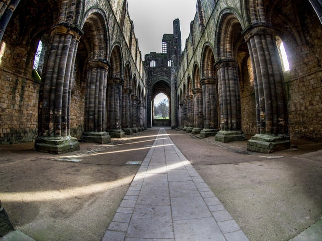 The former Abbot of the abbey walks the area that has been converted into a museum. Apparently it is more usual to hear the spirit moving around than see him.