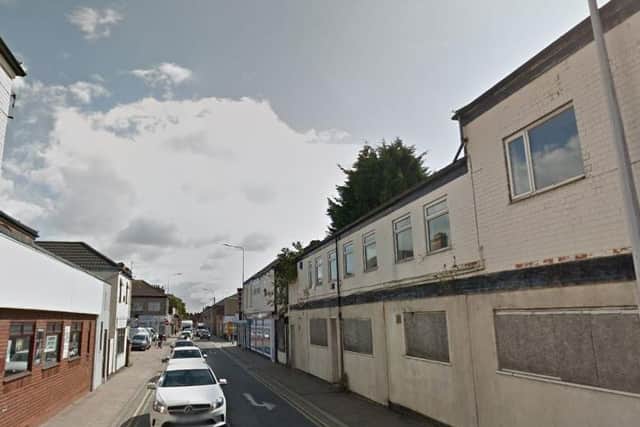 A man violently assaulted two 'innocent' people at a takeaway on Pasture Street, Grimsby (Photo: Google)
