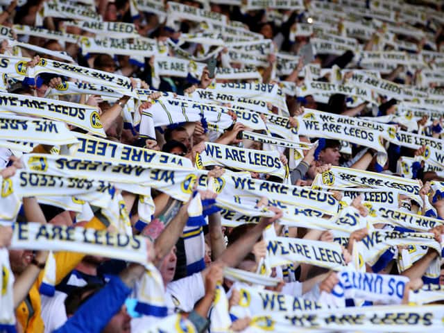 Leeds United fans. (Getty)