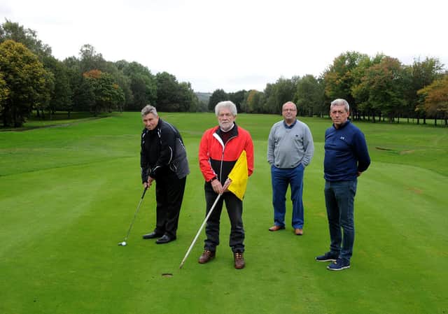Temple Newsam Golf Club directors Kevin Gallagher, Charlie Brown (chair), Michael Murray and Dean Hardy