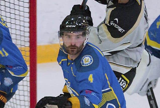 HAPPY COACH: Leeds Chiefs' player-coach Sam Zajac is hoping Sunday's win at Riaders IHC will kickstart the West Yorkshire club's 2019-20 NIHL National campaign. Picture courtesy of Tony Sargent.