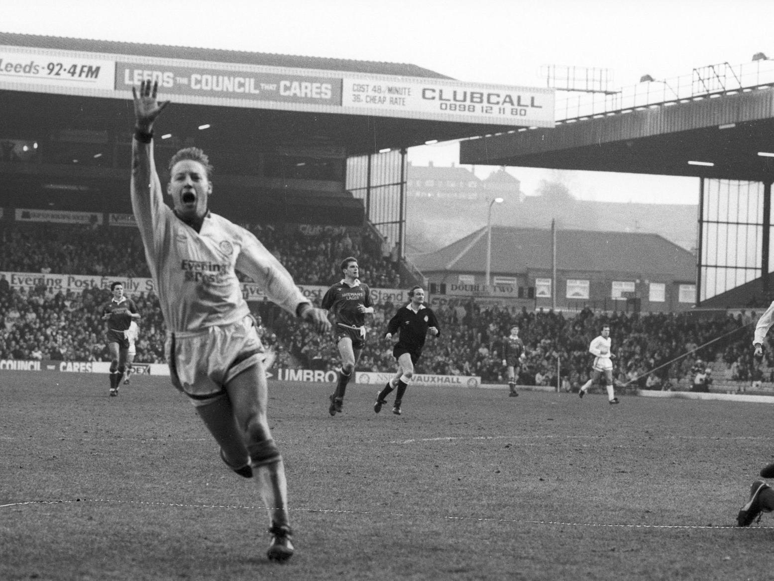 My brother took me for my 16th birthday present, and David Batty scored his first goal right in front of me! It was ace. I got the bug from thereon- Lyndsey Mitchell