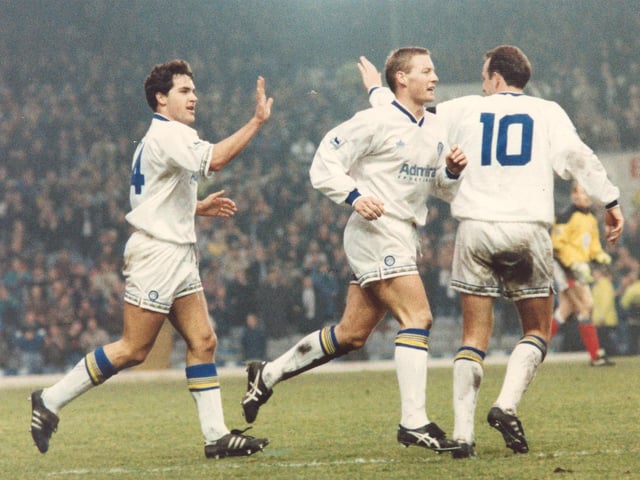 "Remarkable as not only was it Strandlis debut (and he scored), but one David Batty also scored. I thought this happened every week - but Strandli wasnt the Cantona replacement we needed. Batty never scored again" - Matt Needham