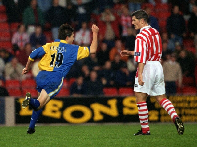 "Coca Cola Cup away at Stoke. 97. We won 3-1 after extra time. Rod Wallace got two after Kewell scored his first goal for Leeds. I had just turned 9" - Damon Chandler @damonlufc88
