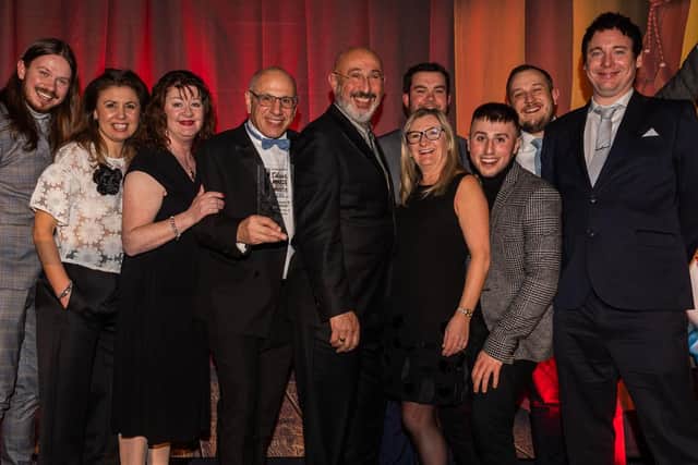 The team from Salvo's won the Outstanding Contribution category in the 2019 awards.