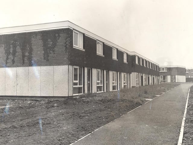 Tenants of new houses on South Parkway were protesting at the 'open precinct' layout of their homes. They wanted more privacy and were calling for more fences around them.