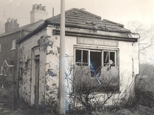 Seacroft's Village Fruit Stores.