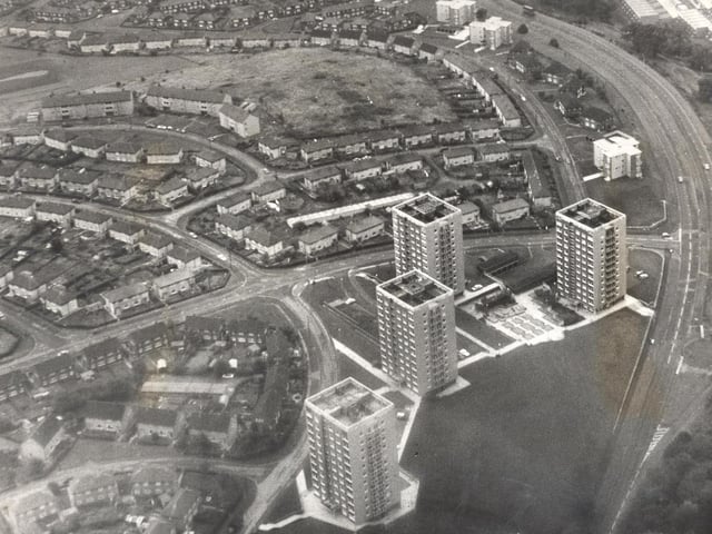 An aerial view of Seacroft.