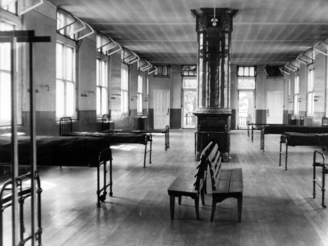 Inside Seacroft Hospital.