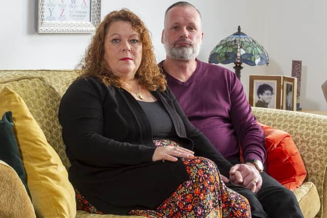 Joanne and Andrew Doody have launched the Peter Doody Foundation to support people with epilepsy and their families after the sudden death of their son at the age of 21. Image: Tony Johnson.