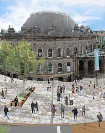 Artists impression of how The Corn Exchange will look. Photo: Connecting Leeds, Leeds City Council