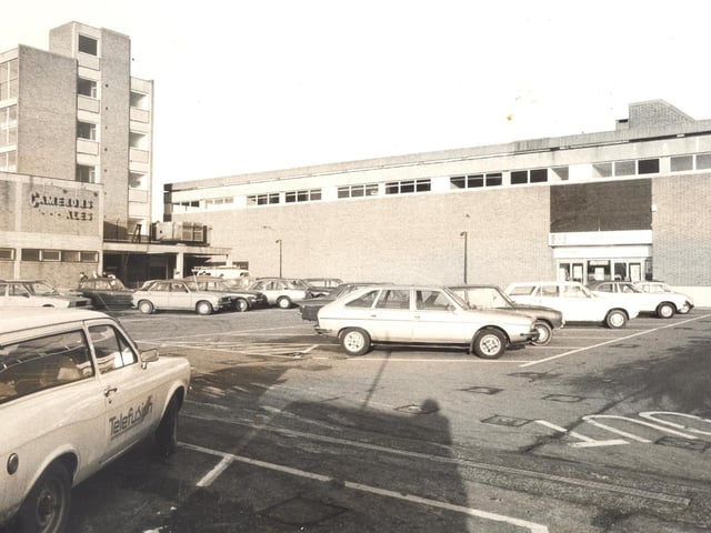 Parking at the Seacroft Shopping Centre.