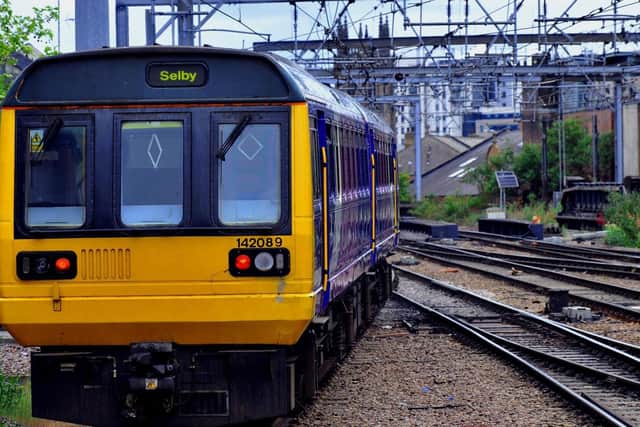 A train has broken down at Keighley station causing delays to Northern services (stock image)