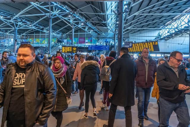Leeds station closures will affect passengers this weekend.