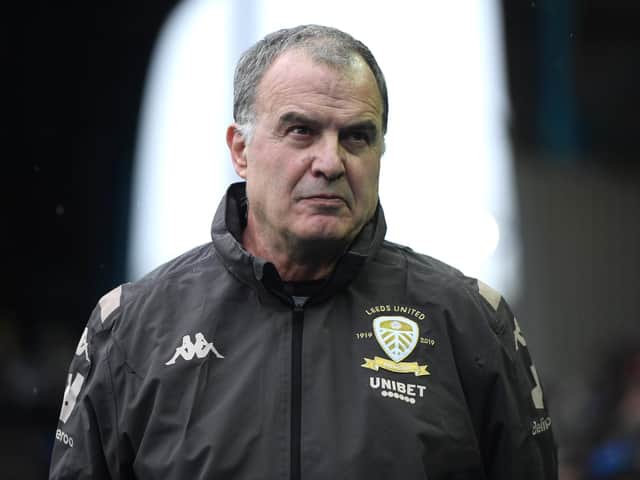 Marcelo Bielsa said both sides missed good chances, yet Leeds' chances were clearer (Pic: Getty)