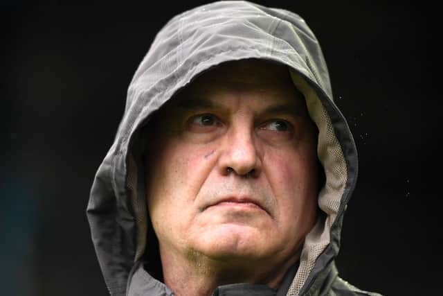 Marcelo Bielsa seemed to accept that a point was a fair result. His opposite number was a little disappointed that the Owls didn't win it (Pic: Getty)