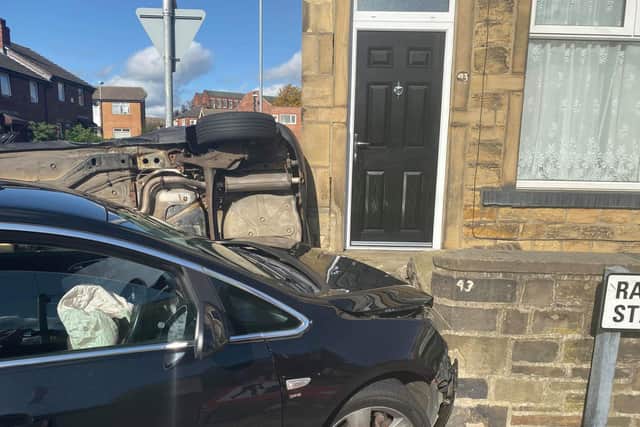 There were calls for speed bumps to be introduced on Rudolph Street, Bramley, after two cars smashed into a house on September 28