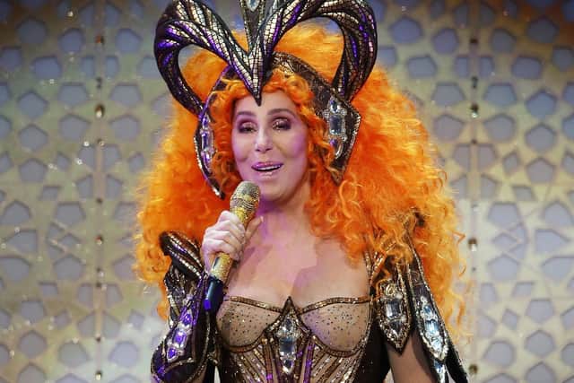 Cher at a concert in Australia in 2018 (Photo: Scott Barbour/Getty Images).