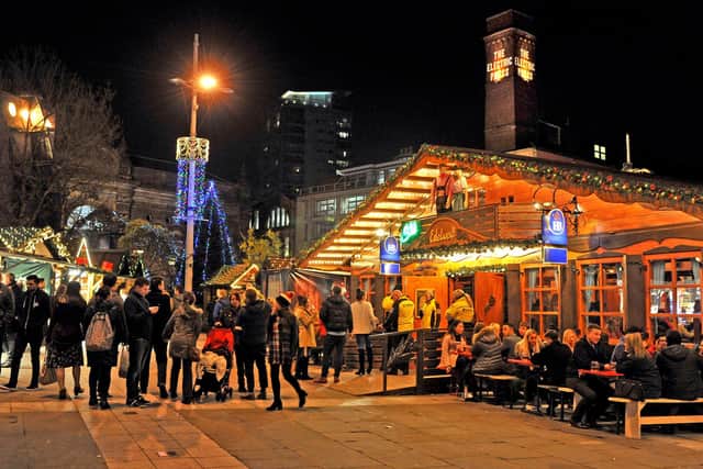 Millennium Square will be transformed into a scenic winter village for another year
