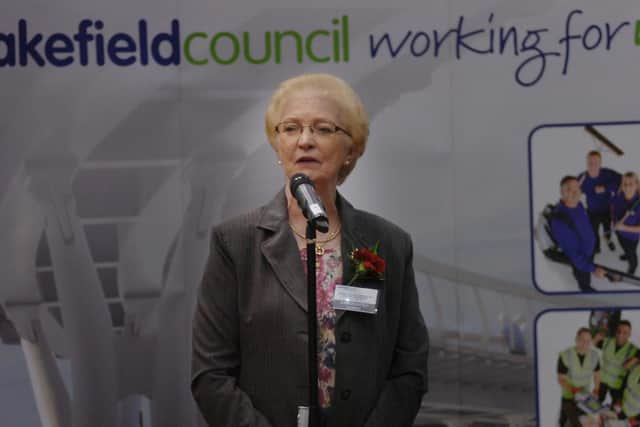 Councillor Betty Rhodes chairs Wakefield's health and scrutiny committee.