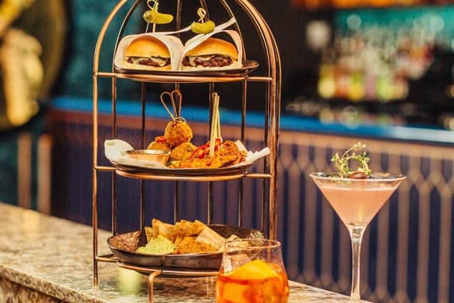 A birdcage brunch at Dirty Martini.