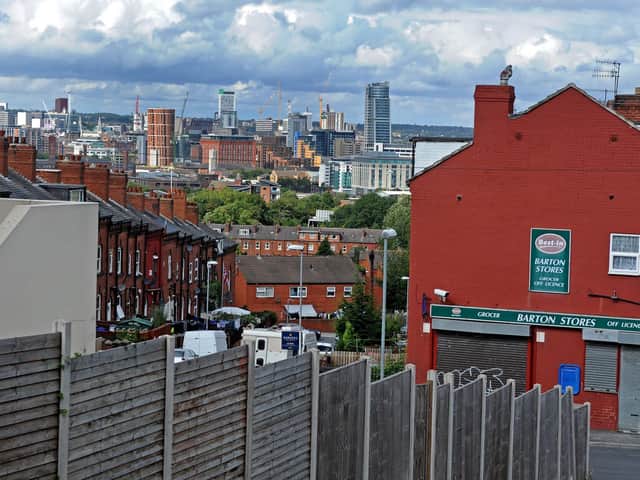 The view from Cemetery Road in Beeston.