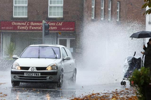 Heavy rain will hit Leeds on Tuesday morning