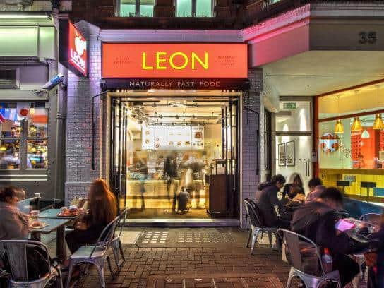 The restaurant, based in London, advertises as a healthy alternative to other fast-food chains