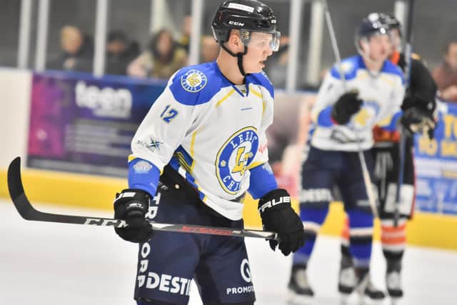 Brodie Jesson, has signed a deal to remain at Leeds Chiefs. Picture courtesy of Steve Brodie.