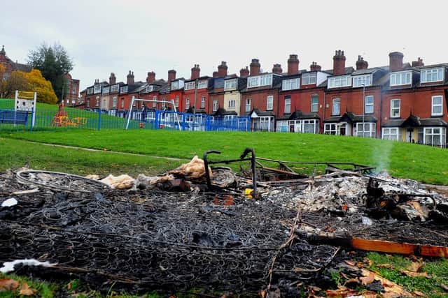 15 youths were arrested following a spree of violence and disruption in Harehills on Bonfire Night