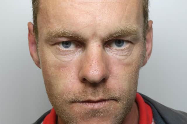 'Menace': Dominic McPhillips was jailed for 32 months after he drove the wrong way on the M62 during police chase in stolen van