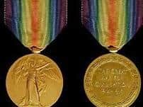 Two medals from the First World War were stolen in West Yorkshire. Photo provided by WYP.
