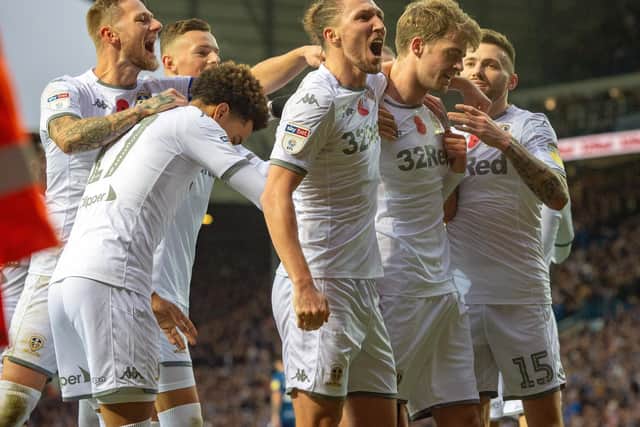 Patrick Bamford's goal felt significant, ending a 10-game goal drought (Pic: Bruce Rollinson)