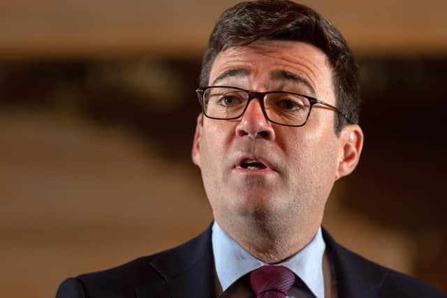 Andy Burnham, the Mayor of Greater Manchester.