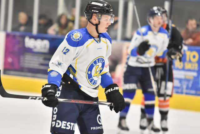 DRESSED TO IMPRESS: Brodie Jesson agreed a deal with leeds Chiefs earlier this week. Picture courtesy of Steve Brodie,