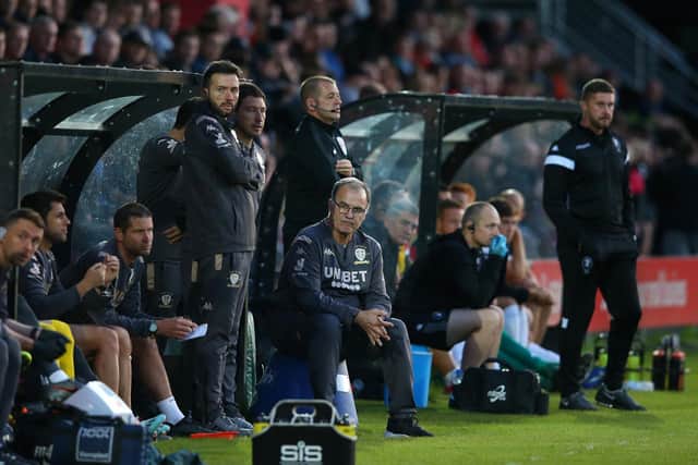 Marcelo Bielsa's decision to stay at Leeds for another season pleased Tony Mowbray (Pic: Getty)