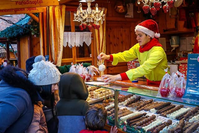 It wouldn't be Christmas without a sea of sweet treats to indulge in. Picture: Leeds Christmas Market