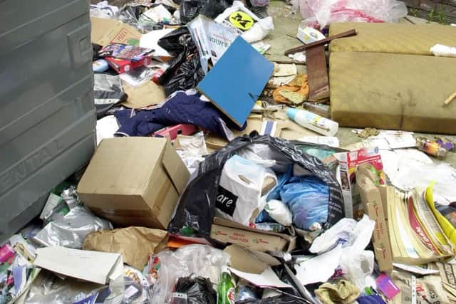 Jess Carrier of Leeds Beckett Students' Union said issues with rubbish are often due to overcrowding in student houses
