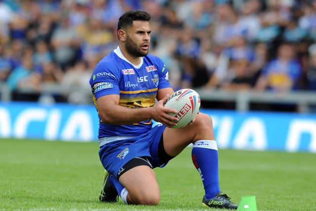 LEADING THREAT: Leeds Rhinos' Rhyse Martin is captain of Papua New Guinea.  Picture: Tony Johnson.