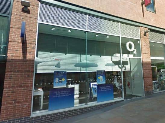 Courier Nicholas Cooper stole mobile phones intended for the O2 shop at Trinity Walk shopping centre in Wakefield.
Image: Google
