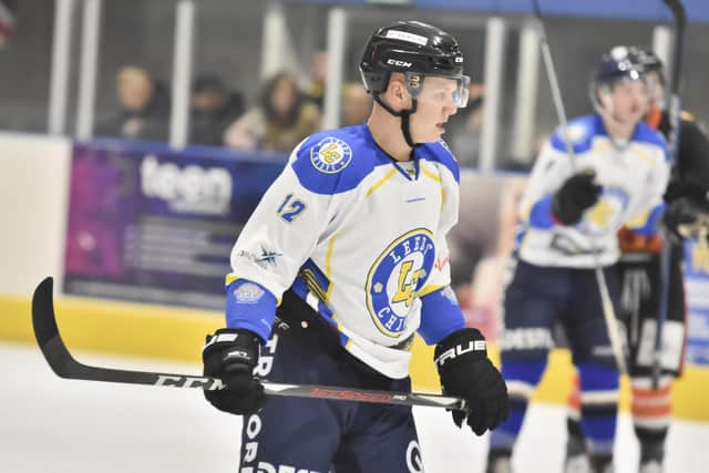 Brodie Jesson is a 19-year-old forward Leeds Chiefs are hoping will blossom under their wing. Picture courtesy of Steve Brodie.
