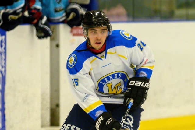 TOP PROSPECT: Leeds Chiefs' Ethan Hehir
 has been selected for the GB Under-2os for next year's world championships.  Picture: Bruce Rollinson.